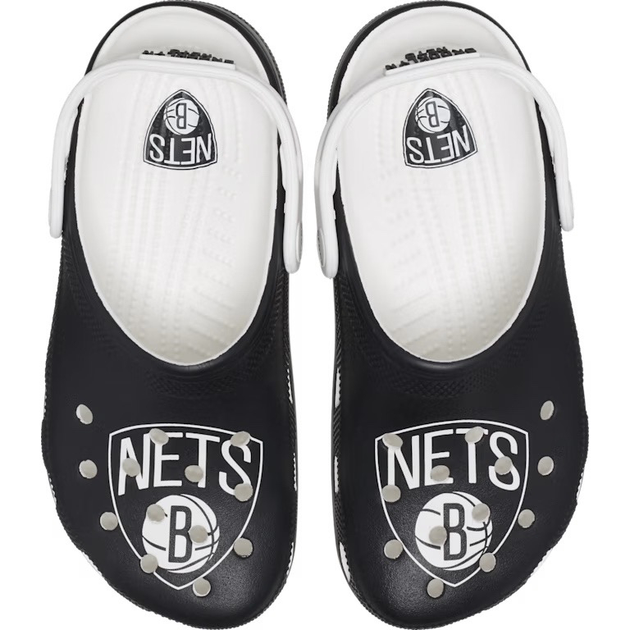 Шльопанці клоги NBA™ Brooklyn Nets Classic Clog 39 - Фото 2 Шльопанці клоги NBA™ Brooklyn Nets Classic Clog 39 - зображення 2