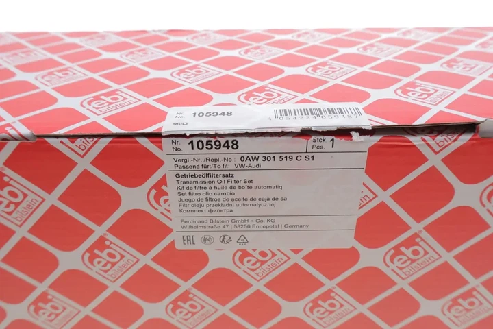 Фільтр АКПП Audi A4/A5/A6/A7 1.8-3.2 07-18 FEBI BILSTEIN 105948 - изображение 2