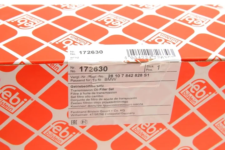 Фільтр АКПП BMW 3 (E90)/5 (F10) 07-18 S55/S63/S65 FEBI BILSTEIN 172630 - изображение 6
