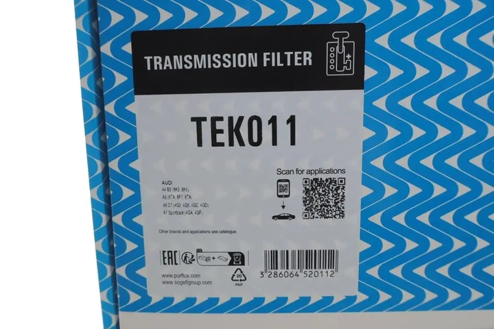 Фільтр АКПП Audi A4/A5/A6/A7 1.8-3.2 07-18 Purflux TEK011 - изображение 2