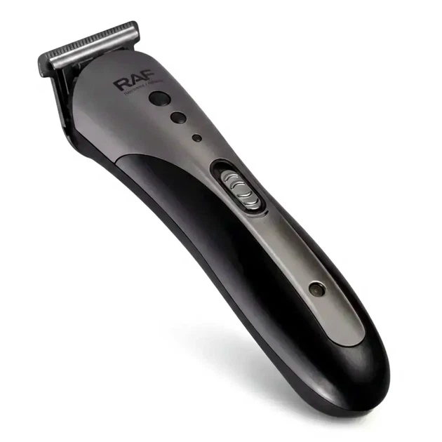 Машинка для стрижки волос 3 Вт 500 мАг USB черный нержавеющая сталь тример RAF R.4047 многофункциональный набор - изображение 5