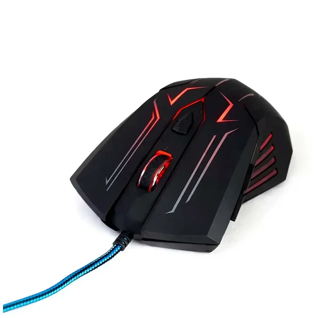Комплект клавіатури та миші з RGB підсвічуванням USB мембранна 104 клавіші чорний M710 - Фото 3 Комплект клавіатури та миші з RGB підсвічуванням USB мембранна 104 клавіші чорний M710 - зображення 3