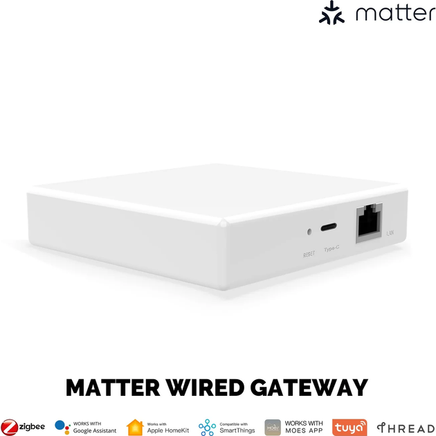 Brama Matter Moes MZHUB Zigbee Tuya (5902135161678) - obraz 2