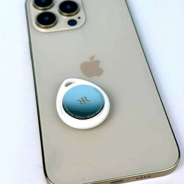Брелок-трекер Remax RT-G2302 Anti-Lost сумісний з Apple Білий - изображение 5