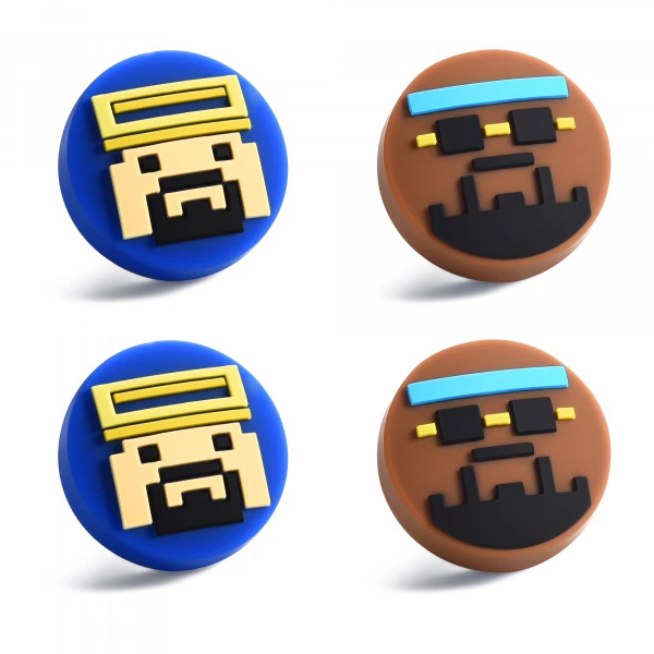 Nakładki na kontroler Nintendo Switch 2 Funlab Thumb Grips 4 szt. HRF1006 (6978095910266) - obraz 3