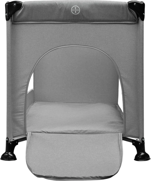Дорожнє ліжечко Caretero Basic grey 124x65x74 см (5902021526963) - зображення 4