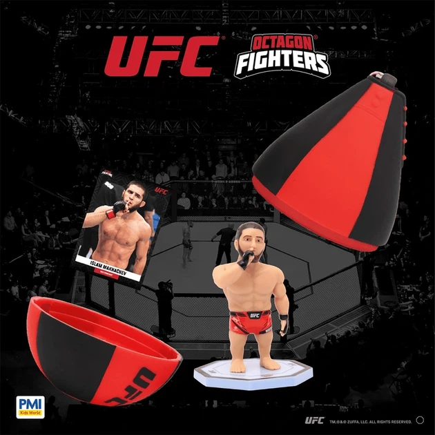 Ігровий набір з колекційною іграшкою UFC - СПІДБОЛ (у дисп., в ас.) - Фото 6 Ігровий набір з колекційною іграшкою UFC - СПІДБОЛ (у дисп., в ас.) - изображение 6