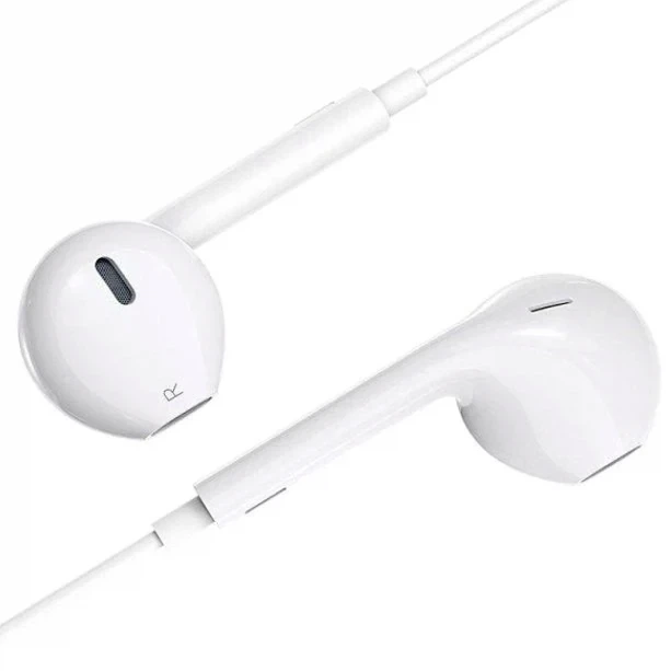 Навушники Hoco M1 Max Lightning з мікрофоном 32Ω 1.2 м білі для пристроїв Apple - зображення 7