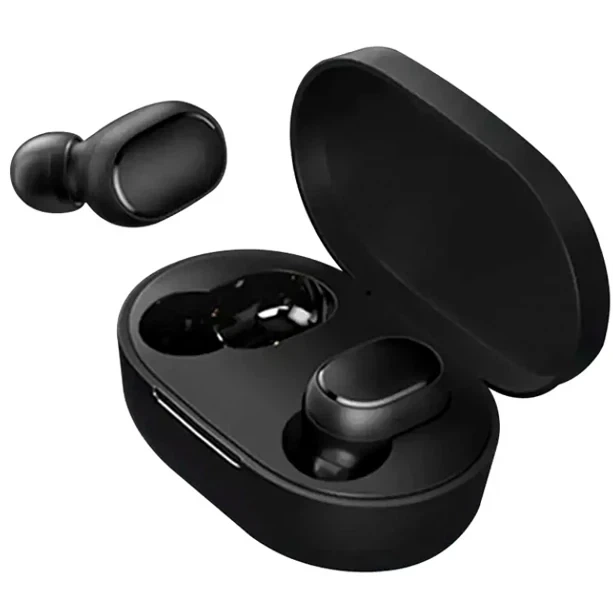 Навушники Bluetooth Xiaomi Redmi Earbuds Basic 2 Black 4 години відтворення гарнітура для дзвінків - зображення 3