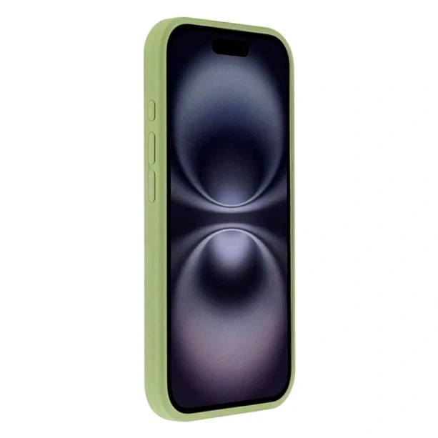 Чохол силіконовий Silicone Case із MagSafe для iPhone 17 захисний TPU зелений - зображення 5