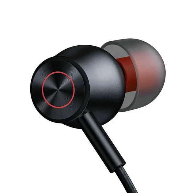 Навушники McDodo Stereo Earphone Lightning 32 Ом 24 біт 96 кГц чорні з регулятором гучності модель HP-3480 - зображення 6