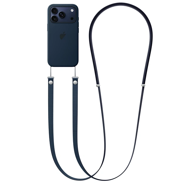Ремешок Crossbody Strap для смартфона синий - Фото 1 Ремешок Crossbody Strap для смартфона синий - изображение 1