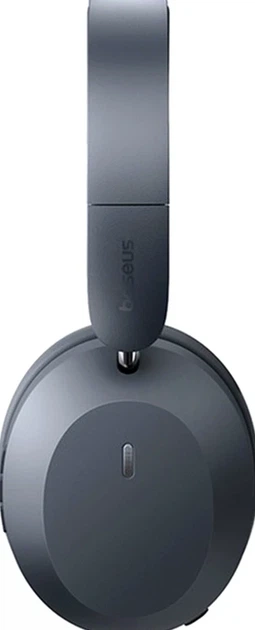Навушники Bluetooth 5.3 Baseus Bass 35 Max 600 мАг 50 годин сірі для музики та дзвінків - Фото 4 Навушники Bluetooth 5.3 Baseus Bass 35 Max 600 мАг 50 годин сірі для музики та дзвінків - зображення 4