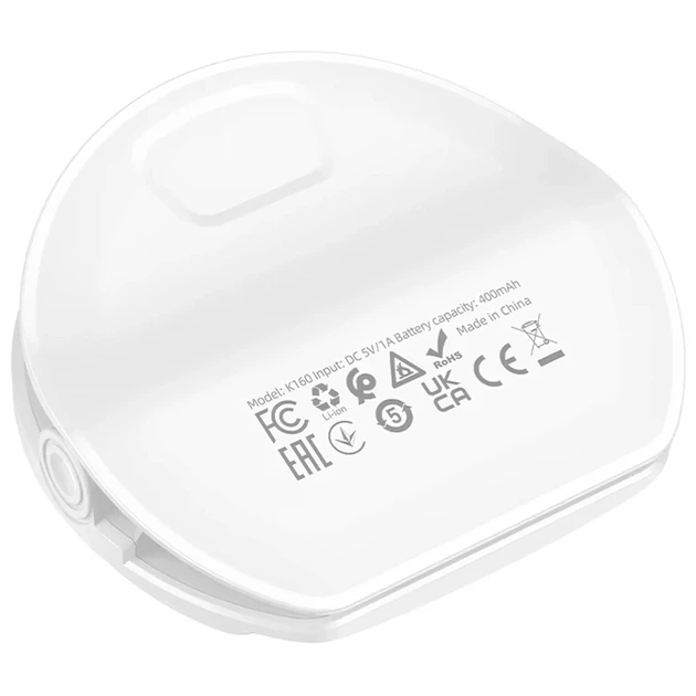 Кольцевая лампа Hoco K160 Olas 900 люмен 36 светодиодов белый цвет USB Type-C для видеозвонков и съемки - Фото 3 Кольцевая лампа Hoco K160 Olas 900 люмен 36 светодиодов белый цвет USB Type-C для видеозвонков и съемки - изображение 3