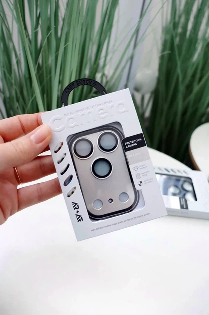 Защитное стекло Matte Metal Camera Protector для iPhone 17 Pro защита камеры оранжевый - Фото 5 Защитное стекло Matte Metal Camera Protector для iPhone 17 Pro защита камеры оранжевый - изображение 5