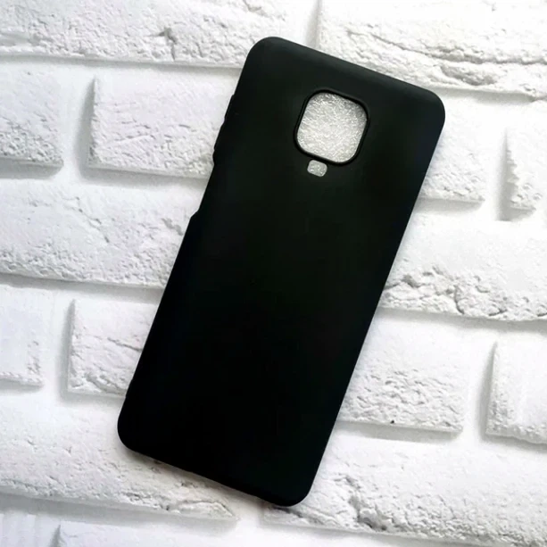 Чохол силіконовий Graphite для Xiaomi Redmi Note 9 Pro 9S Note 9 Pro Max Poco M2 Pro чорний із захистом камери - зображення 7