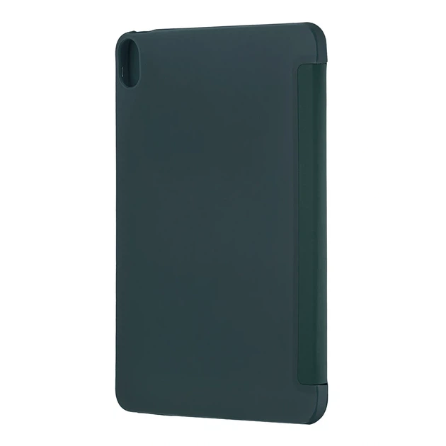 Чехол-книжка Smart Case силиконовый для iPad 10 10.9 2022 iPad 11 11 2025 защитный темно-зеленый с подставкой - изображение 3