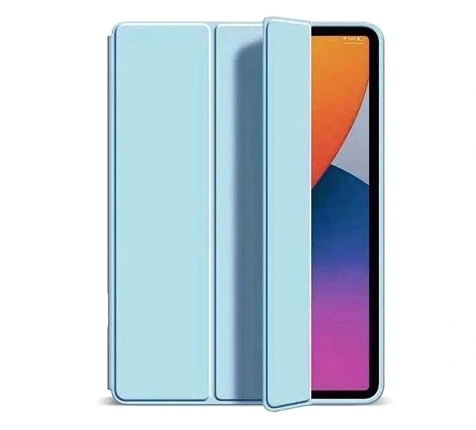 Чехол-книжка Smart Case силиконовый для iPad 10 10.9 2022 iPad 11 11 2025 голубой с защитой от ударов - Фото 8 Чехол-книжка Smart Case силиконовый для iPad 10 10.9 2022 iPad 11 11 2025 голубой с защитой от ударов - изображение 8