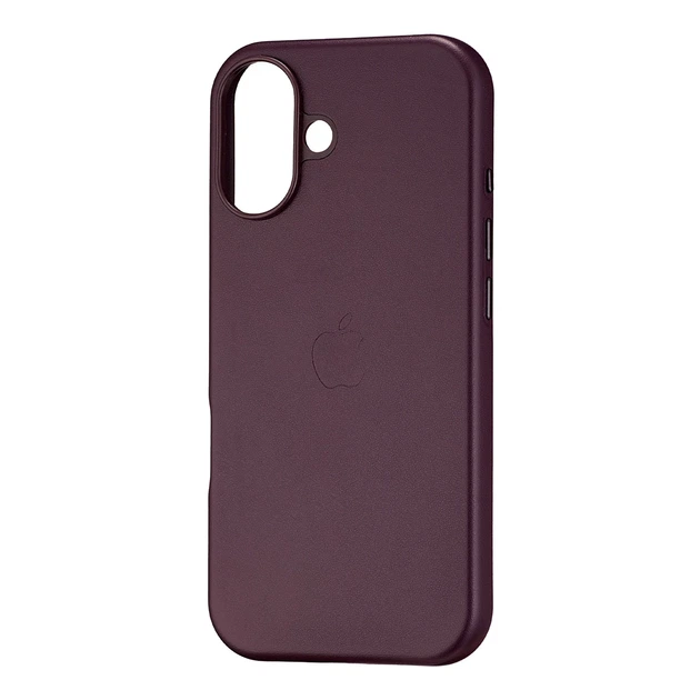 Чохол Leather Case з MagSafe для iPhone 17 шкірозамінник захист камери вишневий - Фото 1 Чохол Leather Case з MagSafe для iPhone 17 шкірозамінник захист камери вишневий - зображення 1