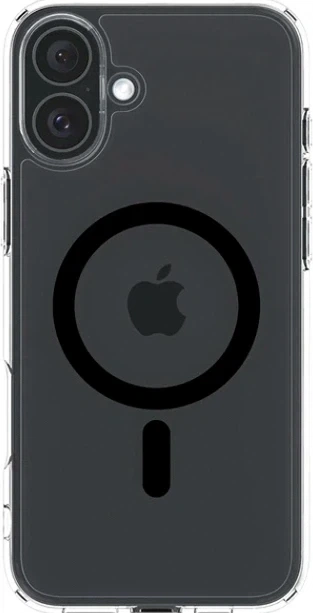 Чохол силіконовий Ultra Hybrid із MagSafe для iPhone 17 захист камери чорний - Фото 6 Чохол силіконовий Ultra Hybrid із MagSafe для iPhone 17 захист камери чорний - зображення 6