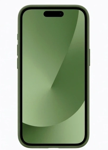 Чехол силиконовый Full Cover для iPhone 17 противоударный с защитой камеры темно-зеленый - изображение 7