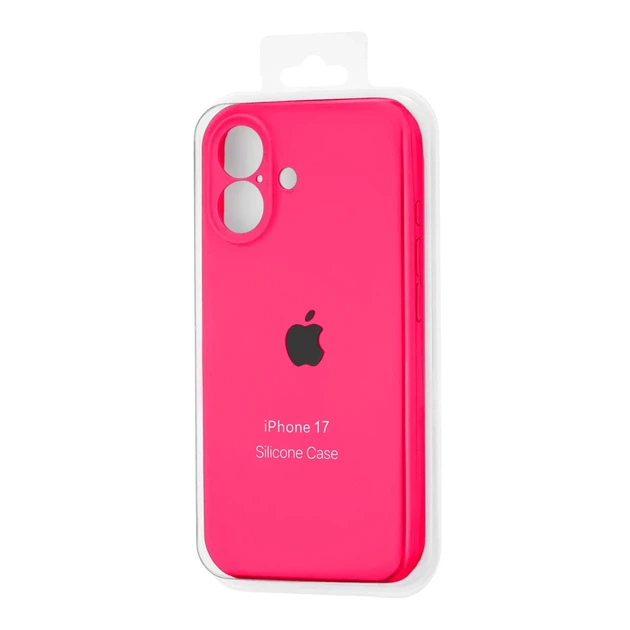 Чохол силіконовий Silicone Case для iPhone 17 захист камери рожевий - зображення 2