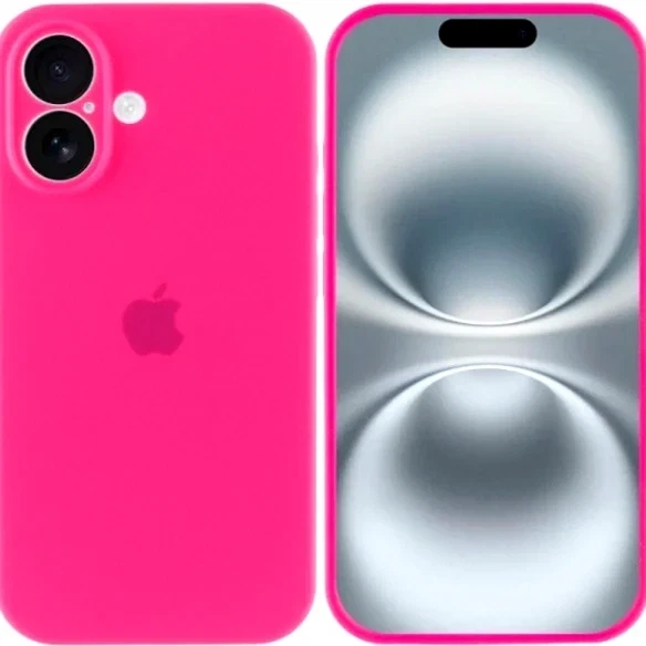 Чохол силіконовий Silicone Case для iPhone 17 захист камери рожевий - зображення 7