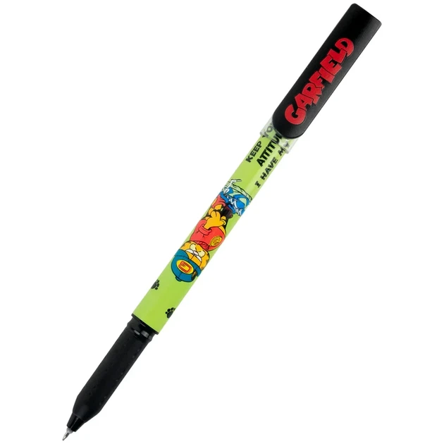 Ручка гелевая "пиши-стирай" Kite Garfield GF26-069, синяя, 2 шт. в пенале - изображение 4