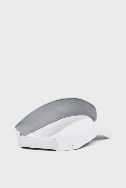 Чоловічий білий козирок M Iso-chill Launch Visor-WHT Under Armour OSFM 1383479-100 - изображение 3