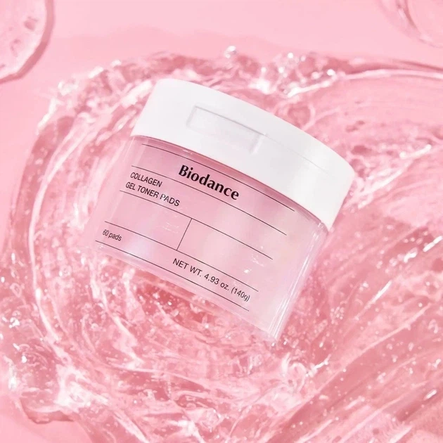 Коллагеновые патчи для лица Biodance Collagen Gel Toner Pads 60 шт - изображение 7