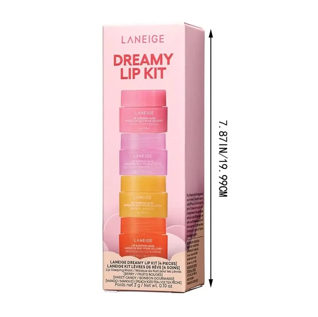 Лимитированный набор масок для губ Laneige Dreamy Lip Kit 4х3г - изображение 3
