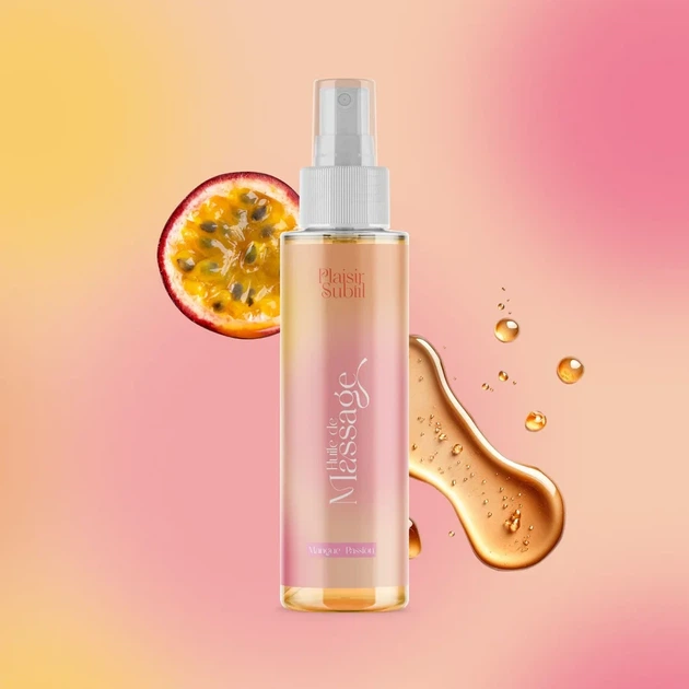 Массажное масло Passion Mango 100 мл - Фото 1 Массажное масло Passion Mango 100 мл - изображение 1