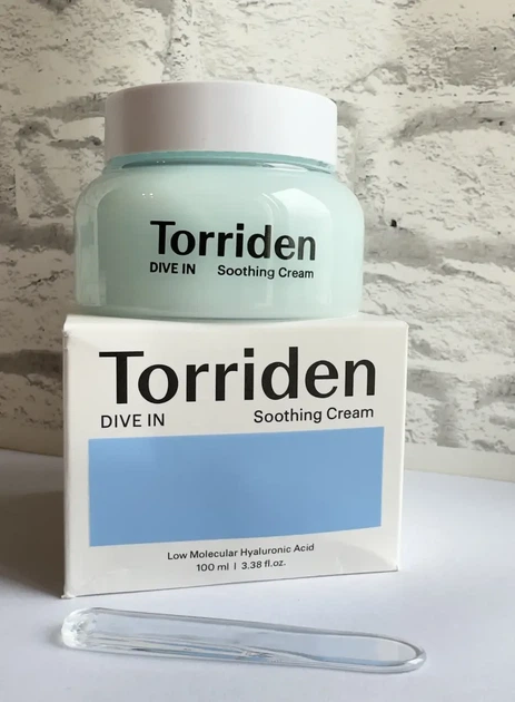 Успокаивающий крем с гиалуроновой кислотой Torriden Dive In Low Molecular Hyaluronic Acid Soothing Cream 100 мл - изображение 5