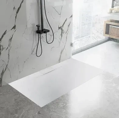 Душовий піддон REA BAZALT 80x120 LONG WHITE - изображение 4