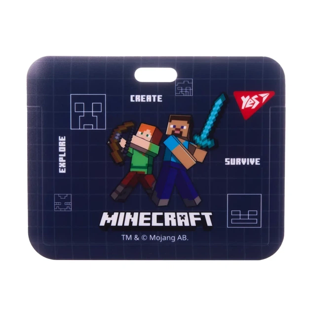 Бейдж на стрічці YES Minecraft горизонтальний слайдер (940392) - изображение 3