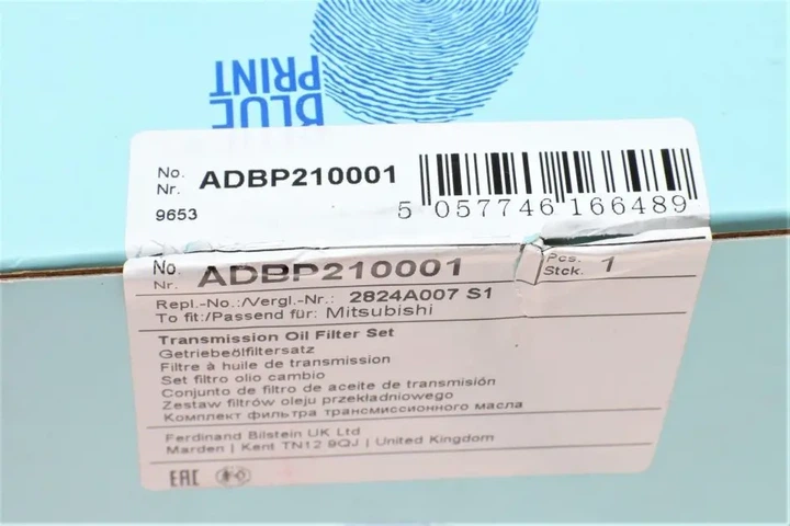 Фільтр АКПП Mitsubishi ASX/Lancer/Outlander 03- (к-кт з прокладкою) BLUE PRINT ADBP210001 - зображення 5