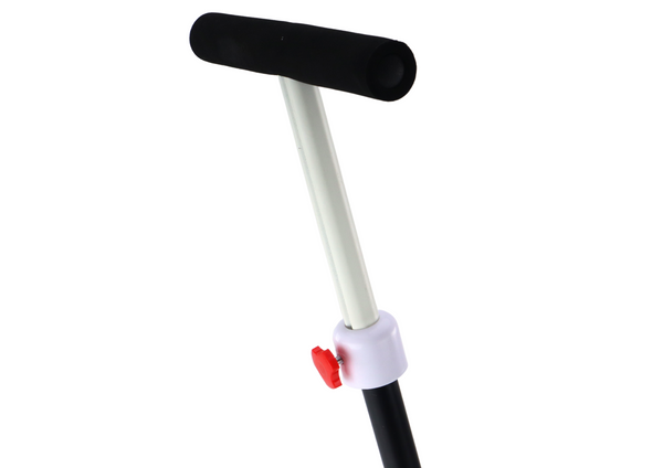 Триколісний велосипед LEAN Toys PRO50 2в1 з батьківською ручкою Чорний (713477) (5905991065074) - зображення 7