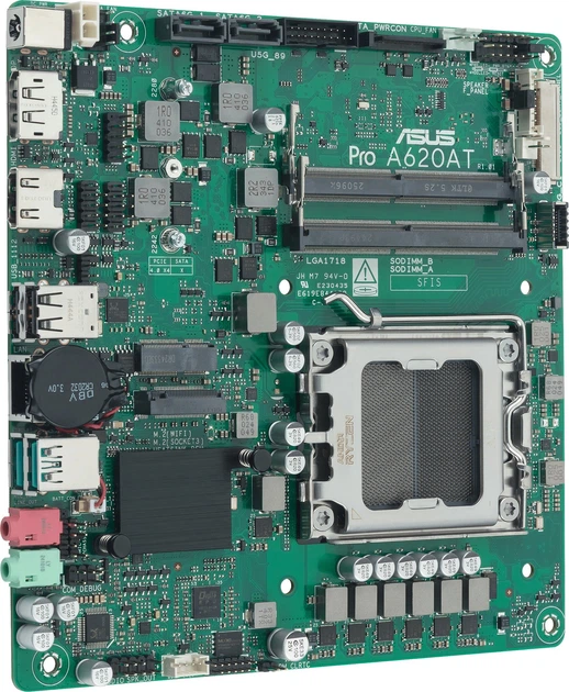 Материнська плата ASUS Pro A620AT-CSM (sAM5, AMD A620, PCI-Ex16) - зображення 2