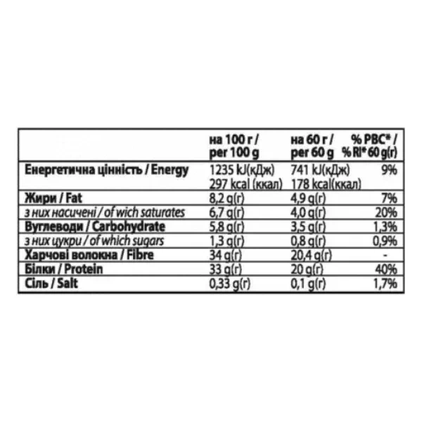 Forma Bar - 12x60g Cookies and Cream протеїнові батончики Forma Bar зі смаком печива з кремом для перекусу, білка та відновлення - изображение 3