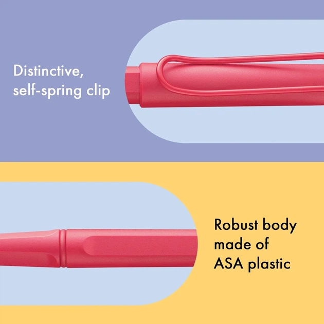 Ручка-ролер LAMY safari sunset стрижень M63 1,0 мм синій (4040288) - зображення 5
