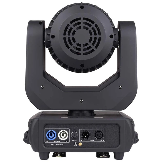 Głowica LED Light4Me ruchoma Venom Spot 150 W (5907780148784) - obraz 6