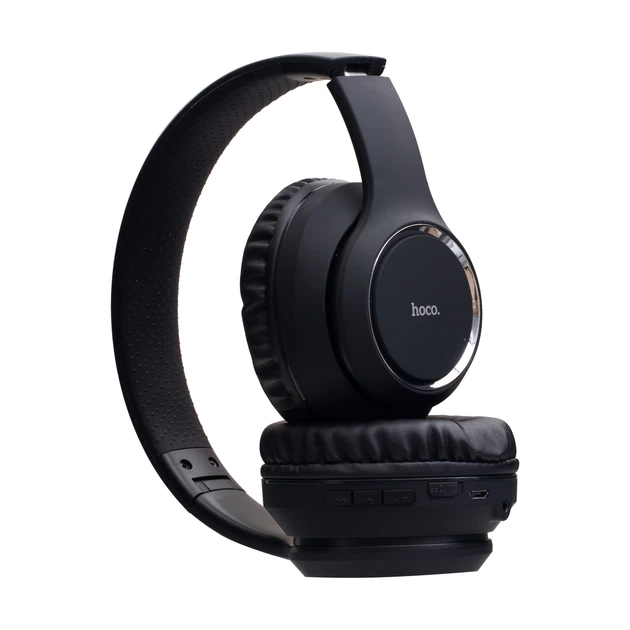 Навушники великі Hoco Bluetooth 5.0 до 10 годин роботи вбудований мікрофон AUX-роз'єм - зображення 3