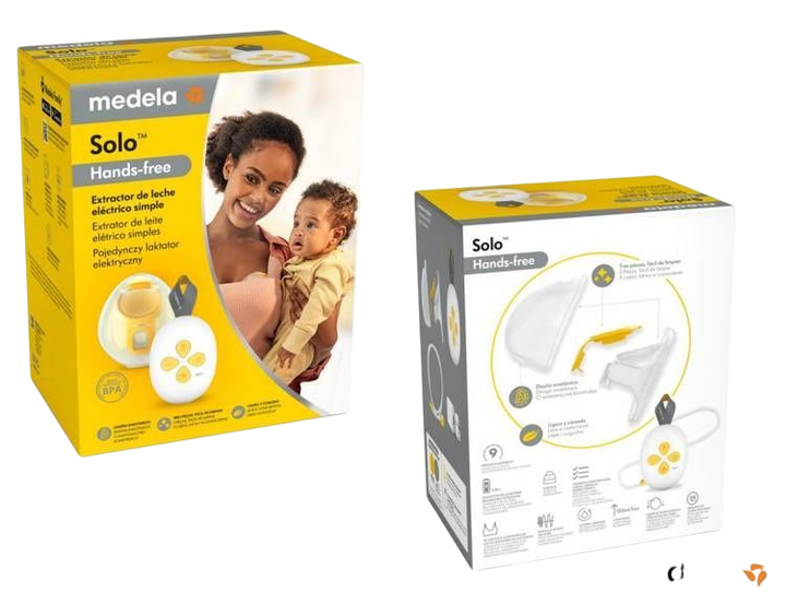 Молоковідсмоктувач електричний Medela Solo hands (7612367085717) - зображення 2