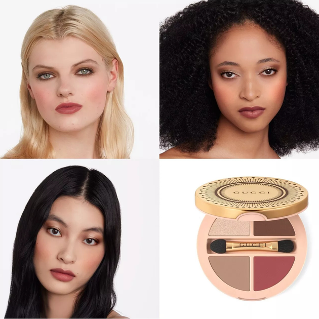 Лимитированная палетка Gucci Multi-Use Palette de Beauté Quatuor palette 01 Summerina Brown 6.1 г - Фото 6 Лимитированная палетка Gucci Multi-Use Palette de Beauté Quatuor palette 01 Summerina Brown 6.1 г - изображение 6