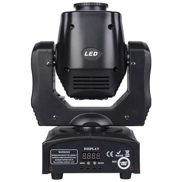 Світлодіодна голова Light4Me рухома Mini spot 60 ring (5908249810624) - зображення 7