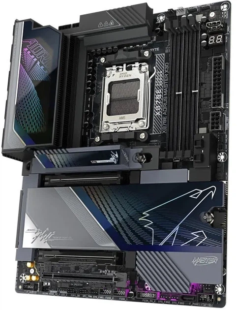 Płyta główna Gigabyte X870E AORUS MASTER X3D (sAM5, AMD X870E, PCI-Ex16) - obraz 3