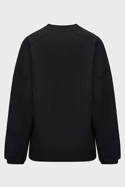 Жіночий чорний світшот DKNY M D2A4A027 - изображение 2