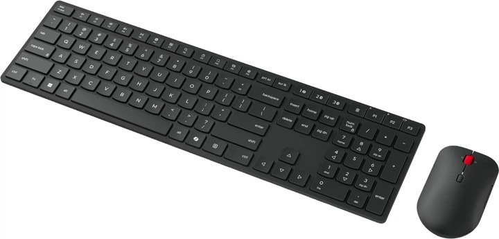 Комплект бездротовий Lenovo Multi-Mode Pro Combo 6000 Wireless/Bluetooth Eclipse Black (4X31S04853) - зображення 2