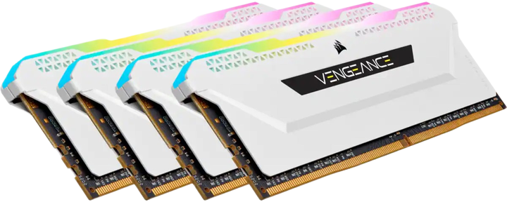 Pamięć RAM Corsair Vengeance RGB PRO SL UDIMM DDR4-3200 65536MB (Kit of 4x16384MB) PC4-25600 (0840006643258) - obraz 3