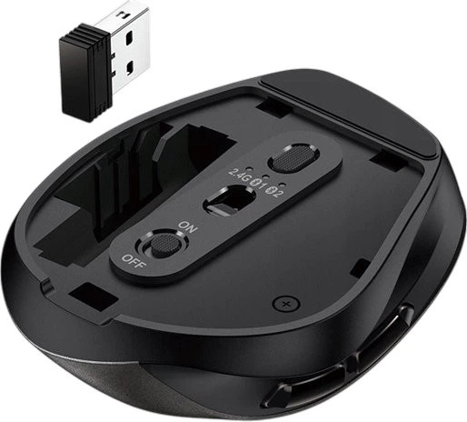 Mysz Genius Ergo 9000S Wireless/Bluetooth Black (31030038400) - obraz 7